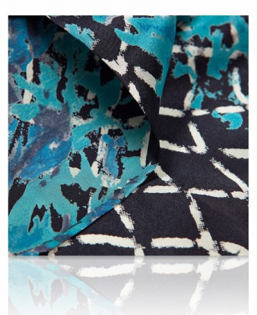 Шейный Платочек Женский SS.KV-ZAL.FL/BL